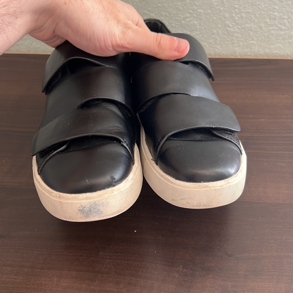 Silent D x Free People | Verges Black Leather Sneaker 39 - Picture 4 of 8